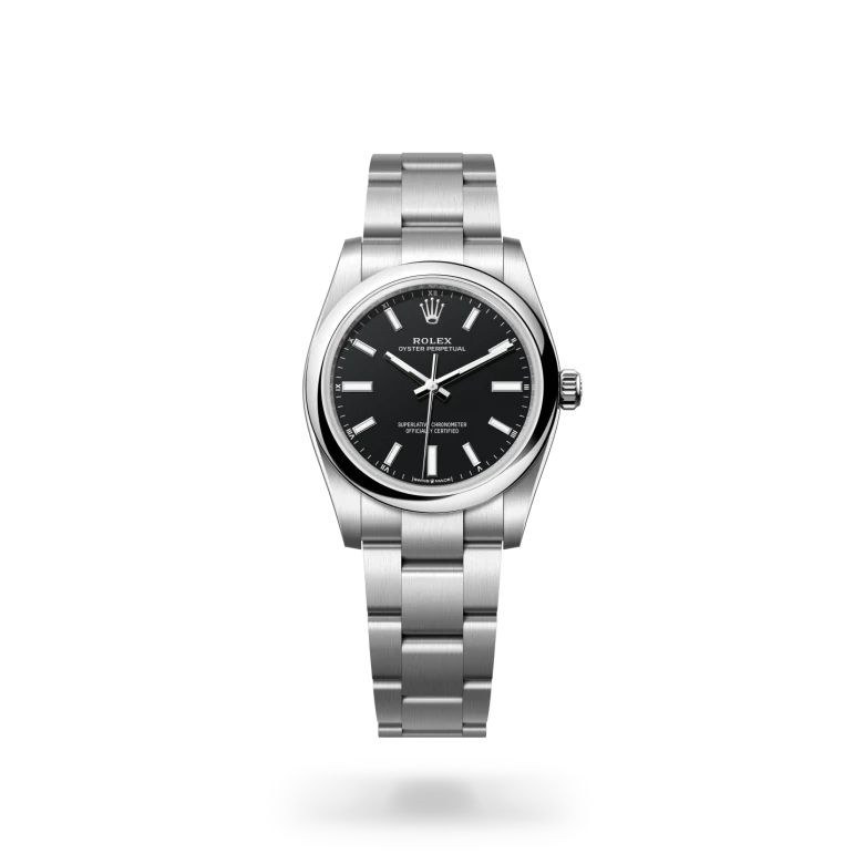 rolex oyster perpetual in oystersteel, m124200-0010 - Chronolink