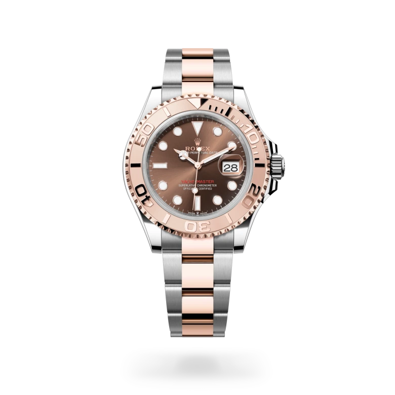 rolex yacht-master din everose rolesor - combinație oystersteel și aur everose de 18 carate, m126621-0001 - Chronolink