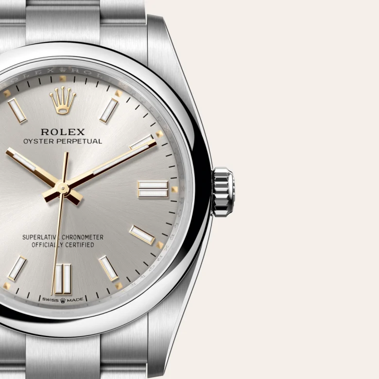 rolex oyster perpetual din oystersteel, m126000-0001 - Chronolink